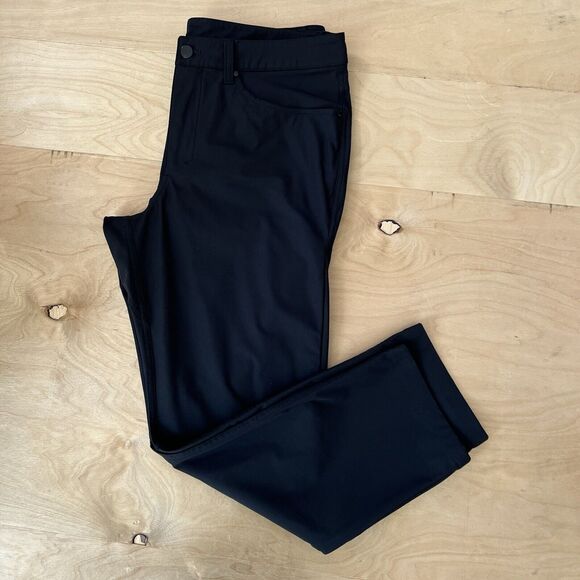 Lululemon ABC Pants 34 Black Athleisure Casual Workwear Sportswear Commission - Picture 9 of 9
